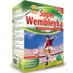 Trawa SUPER WEMBLEYKA 2,7 kg - na tereny intensywnie użytkowane