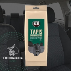 Chusteczki do tapicerki materiałowej K2 Tapis Wipes 24 sztuki