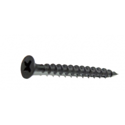 WKRĘTY DO DREWNA CZARNE PH2 FOSFATOWANE DO PŁYT GK 4,2 x 70 mm | 1kg KLIMAS