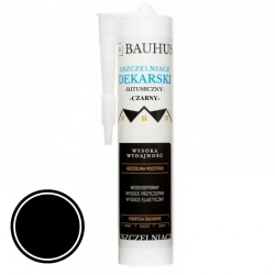 Uszczelniacz bitumiczny dekarski czarny BAUHUS 280 ml