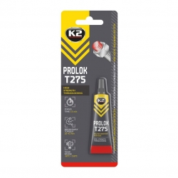 K2 PROLOK HIGH KLEJ DO GWINTÓW CZERWONY MOCNY
