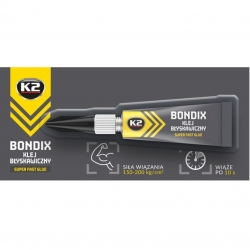 K2 BONDIX 3G SZYBKOSCHNĄCY BŁYSKAWICZNY KLEJ UNIWERSALNY SUPER GLUE